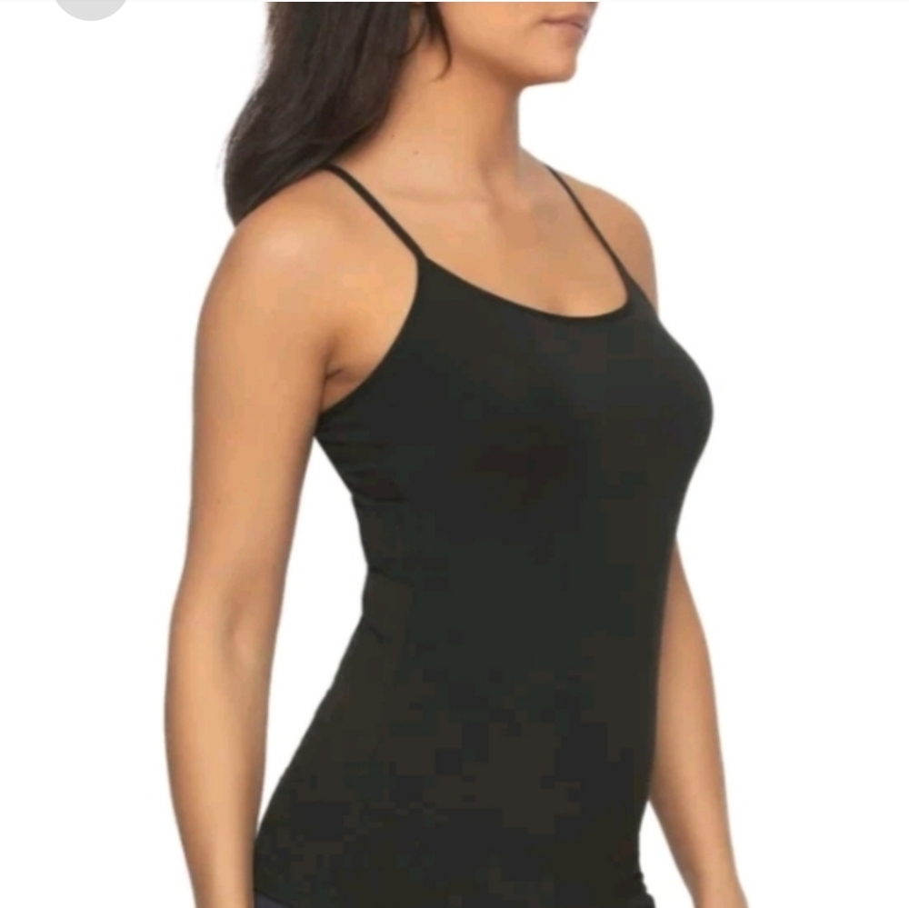 BRAND NEW Felina 4 Pack Cotton Stretch Camisole Tank Tops - Women’s Size LARGE - Picture 4 of 9